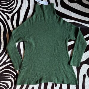 Eileen Fisher Forest Green NWT Turtleneck Sweater